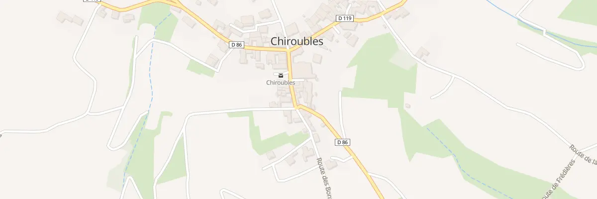 Plan du 103 Rue de la Forge à Chiroubles