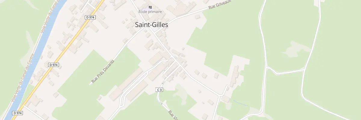 Plan du 55 All des Platanes à Saint-Gilles