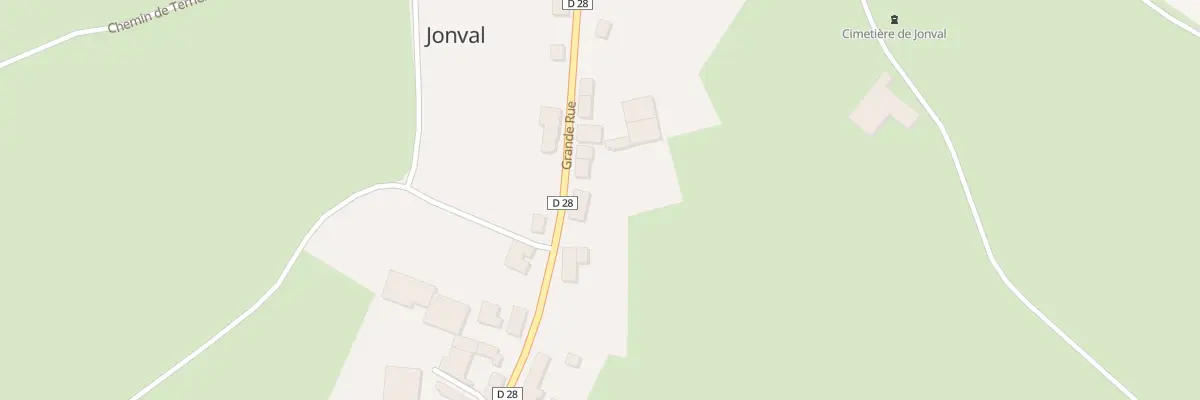 Plan du 20 Gr Gde Rue à Jonval