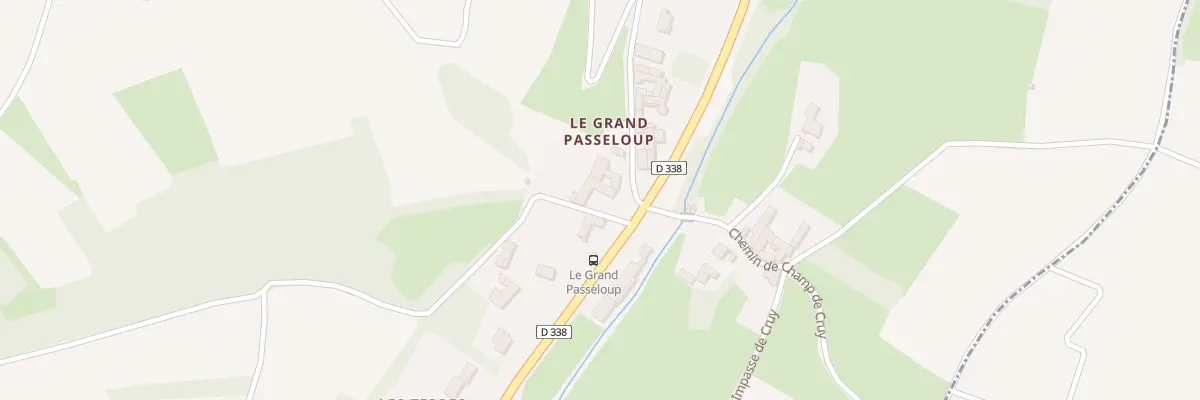 Plan du 5 Rte des Passeloup à Porte des Pierres Dorées
