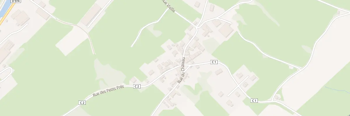 Plan du 14 Rue du château à Saint-Gilles