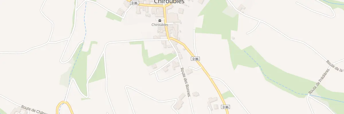 Plan du 5194 Le Bourg à Chiroubles