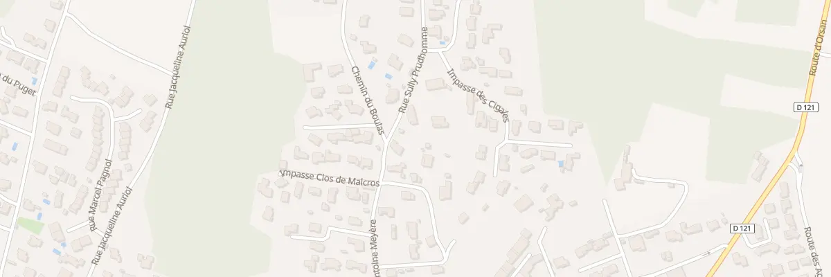 Plan du 54 Rue Sully Prudhomme à Laudun-l’Ardoise