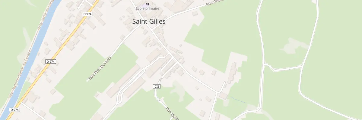 Plan du 57 All des Platanes à Saint-Gilles