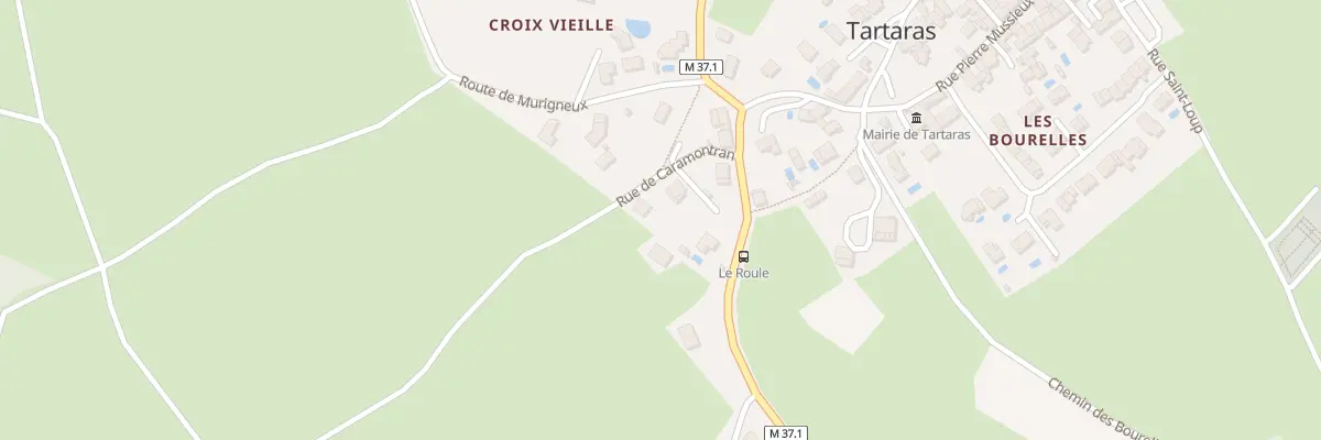 Plan du 5 Rue de Caramontran à Tartaras