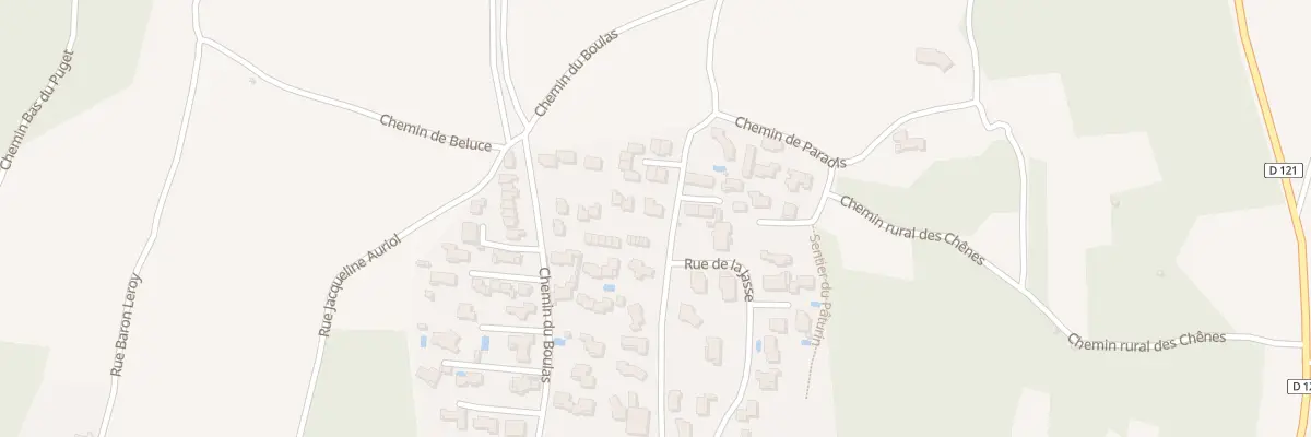 Plan du 6894 Rue Sully Prudhomme à Laudun-l’Ardoise