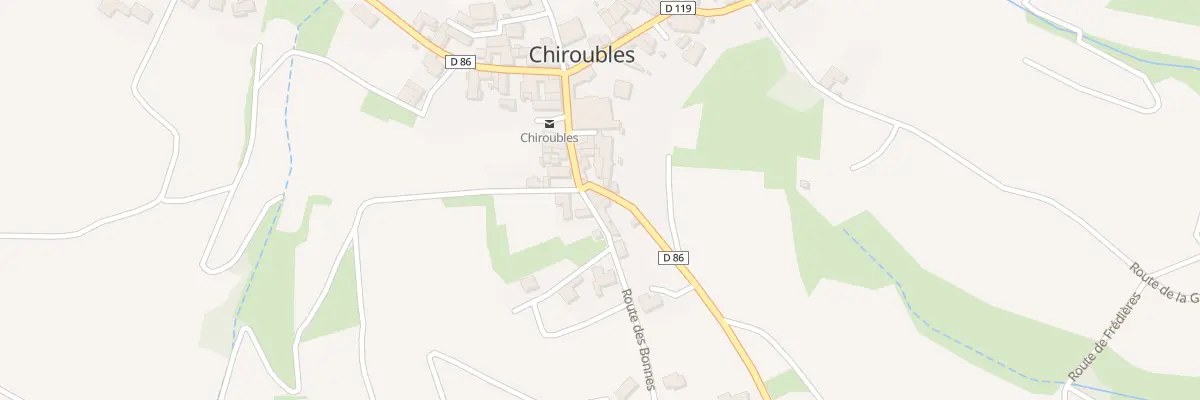 Plan du 104 Rue de la Forge à Chiroubles