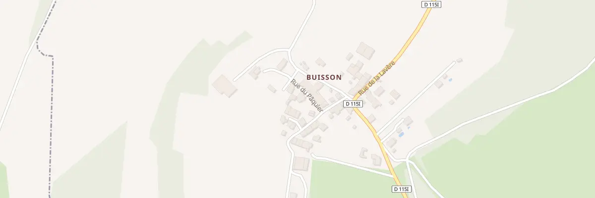 Plan du 1 Rue du Pâquier à Thorey-sur-Ouche