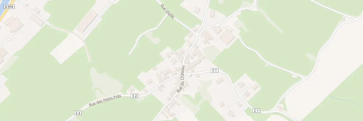 Plan du 8 Rue du château à Saint-Gilles