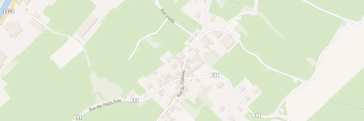 Plan du 6 Rue du château à Saint-Gilles