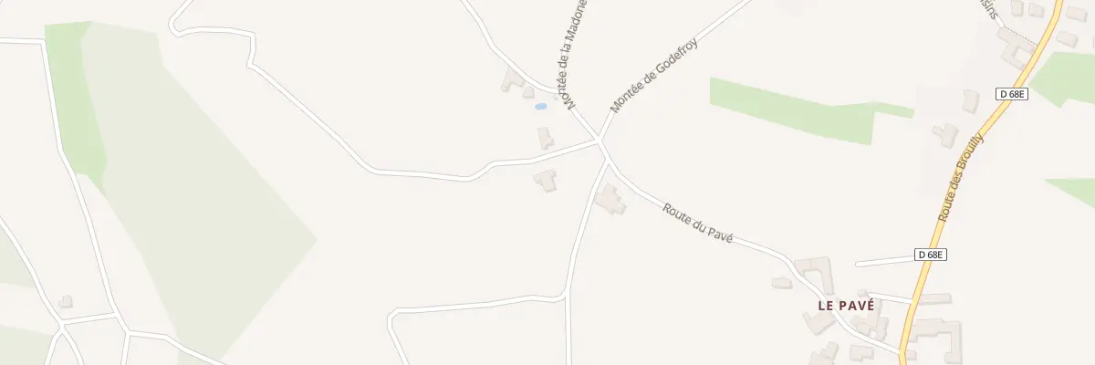 Plan du 341 Rte du Pavé à Saint-Lager
