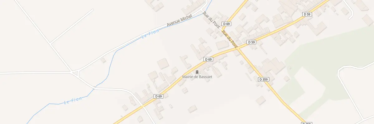Plan du 10 Rue Ernest Haudos à Bassuet