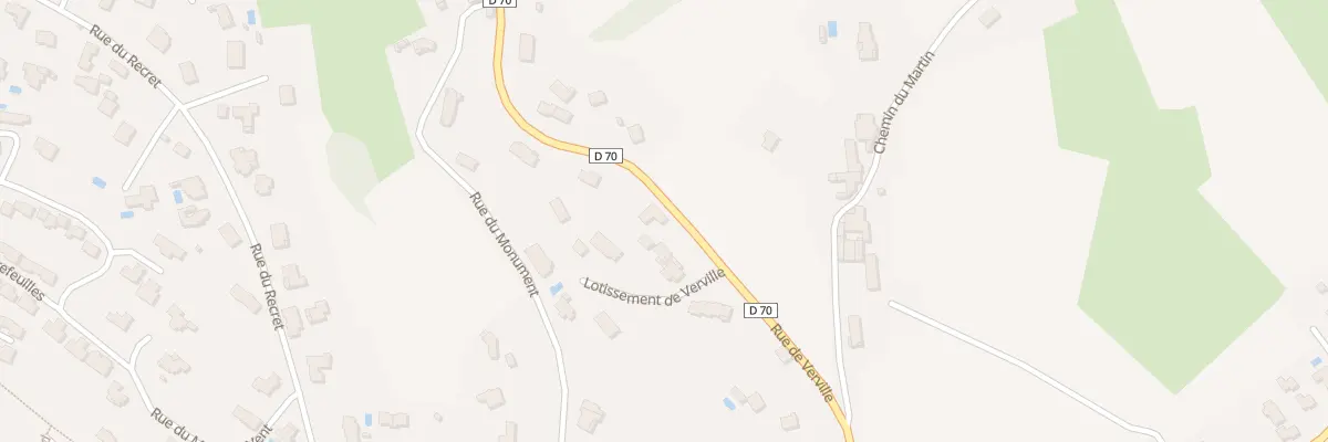 Plan du 7 Rue de Verville à Vaugneray