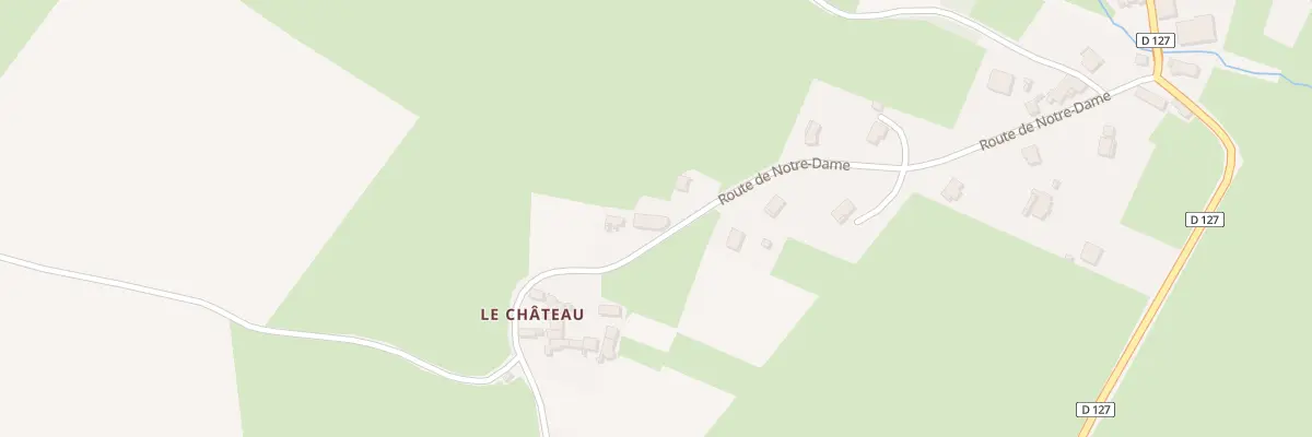 Plan du 5011 Notre Dame à Savigny-sur-Grosne
