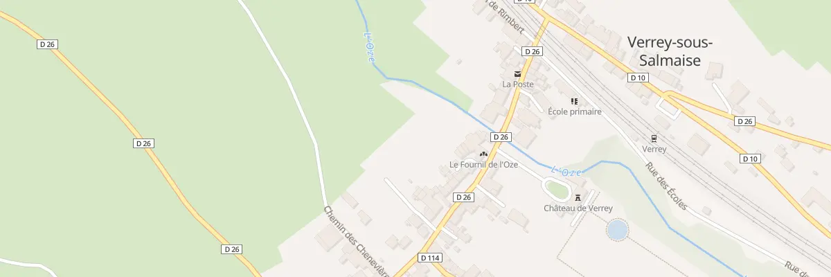 Plan du 5088 Le Village à Verrey-sous-Salmaise