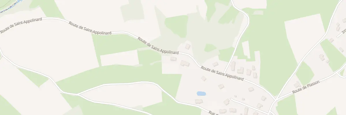 Plan du 333 Rte de Saint Appolinard à Saint-Jacques-d’Atticieux