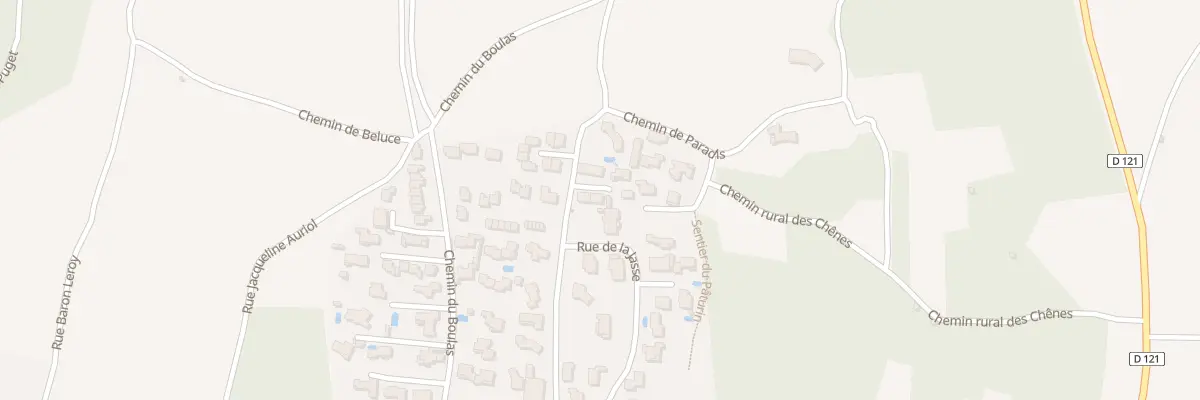 Plan du 394 Rue Sully Prudhomme à Laudun-l’Ardoise