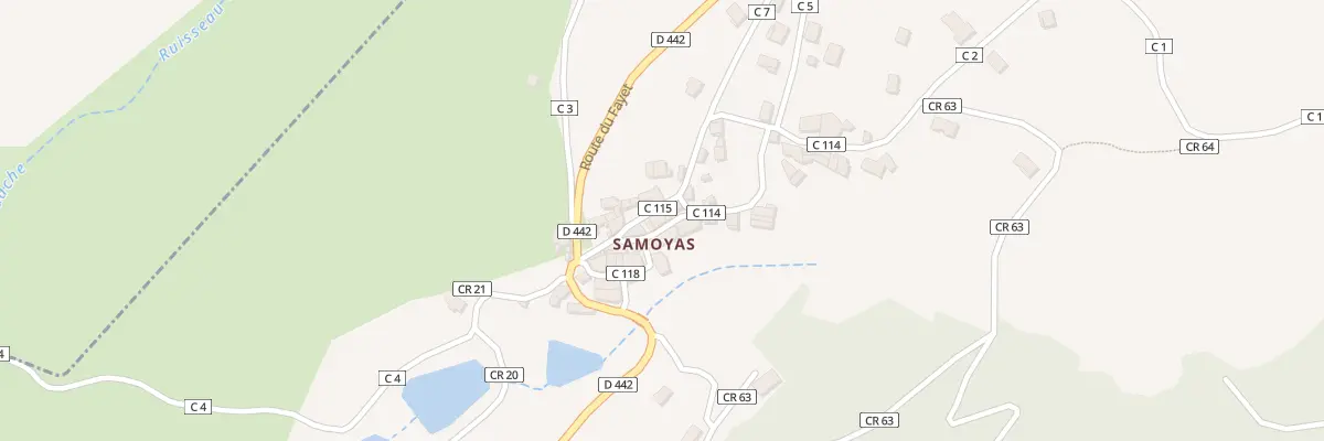 Plan du 5063 Samoyas à Vinzieux