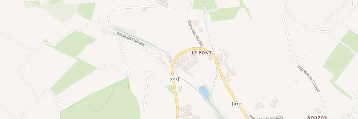 Plan du 626 Rte de Chiroubles à Chiroubles