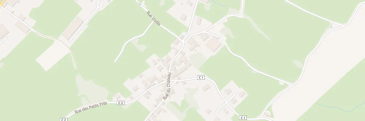 Plan du 13 Rue du château à Saint-Gilles