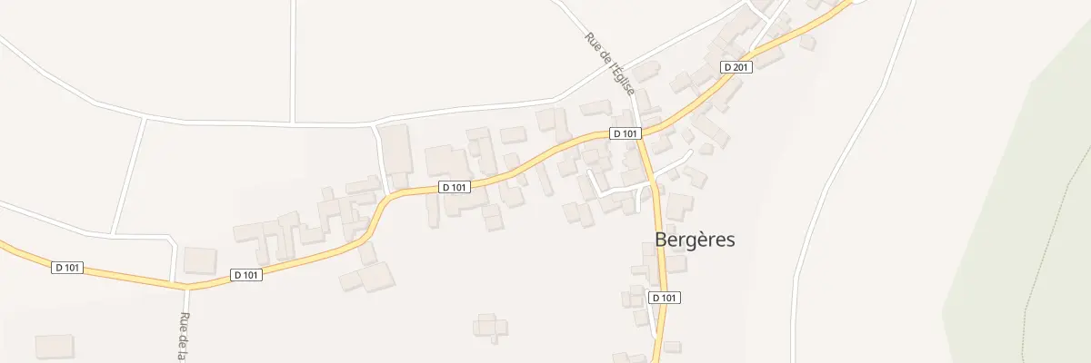 Plan du 8 Rue de l’Ancien Moulin à Bergères
