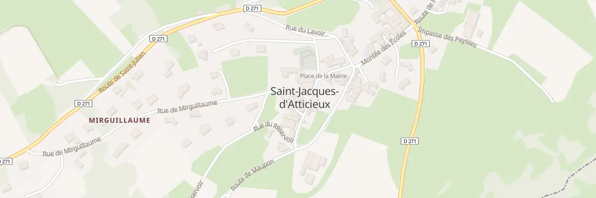 Plan du 5013A Saint Jacques à Saint-Jacques-d’Atticieux