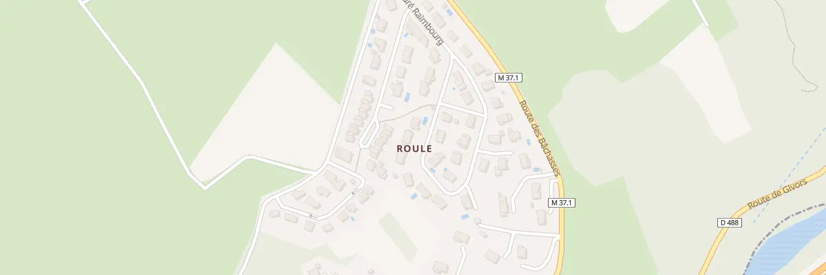 Plan du 35 Rue André Raimbourg à Tartaras