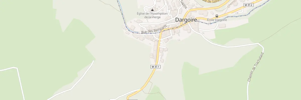 Plan du 15 Rte de Dargoire à Tartaras