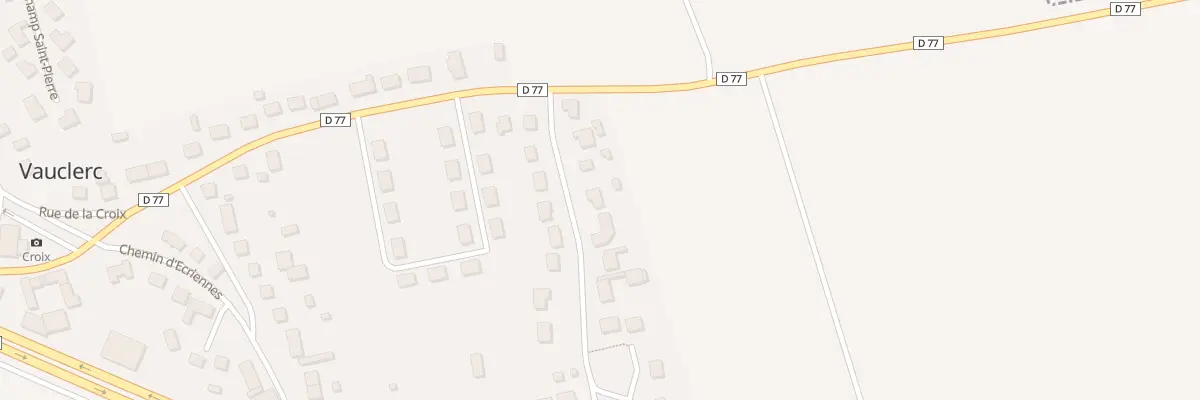 Plan du 21 Rue de la Chapelle à Vauclerc