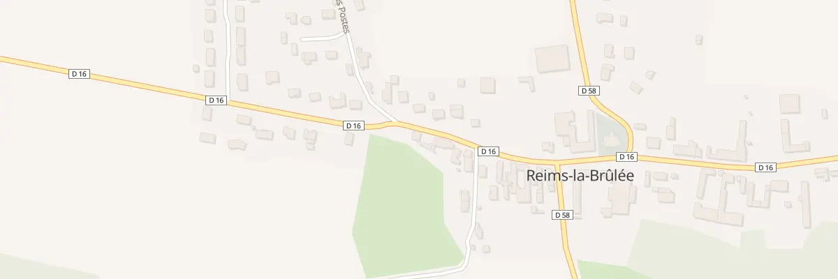 Plan du 21 Rue De La Liberation à Reims-la-Brûlée