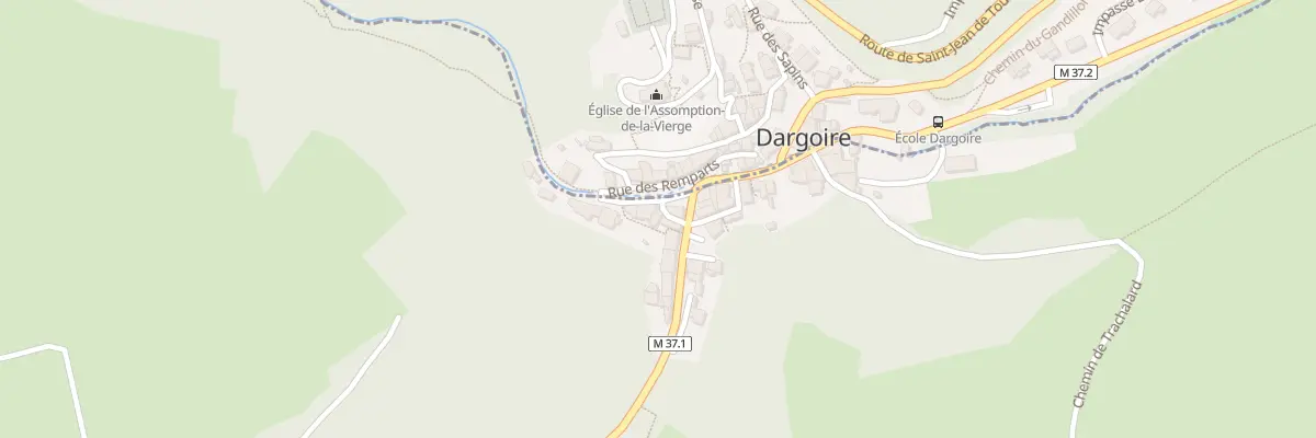 Plan du 3 Pas de la Voute à Tartaras