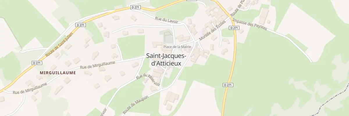Plan du 5015 Saint Jacques à Saint-Jacques-d’Atticieux