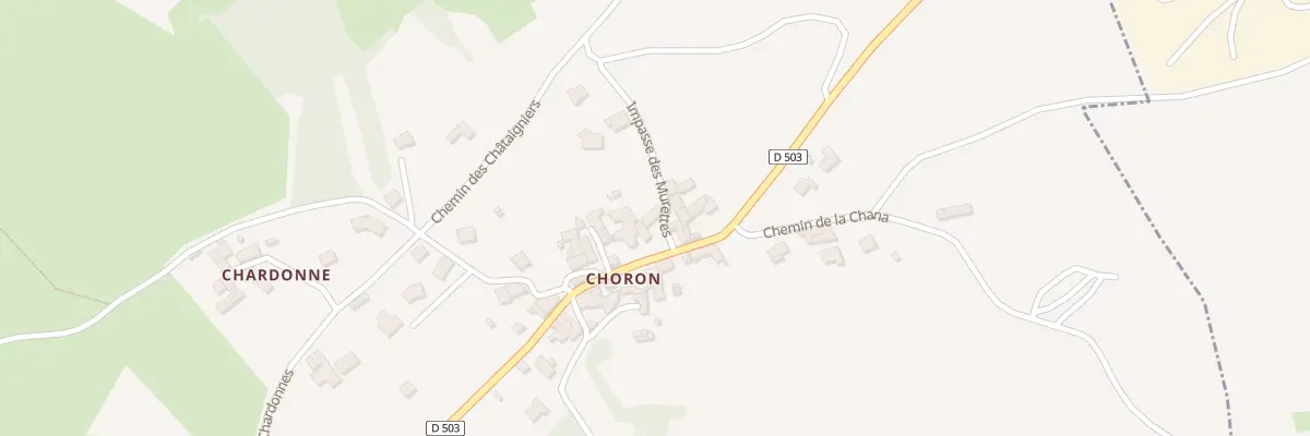 Plan du 9002 Choron à Saint-Appolinard