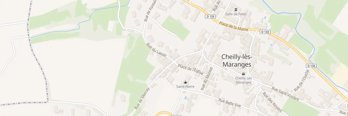Plan du 4 Rue de Mercey à Cheilly-lès-Maranges