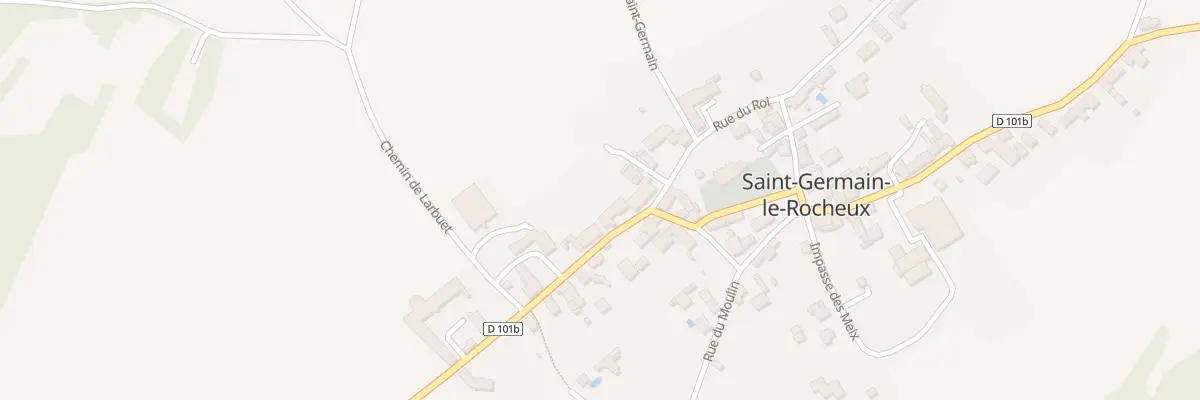 Plan du 22 Rue du Roi à Saint-Germain-le-Rocheux