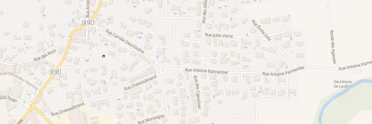 Plan du 11 Rue Jules Verne à Laudun-l’Ardoise