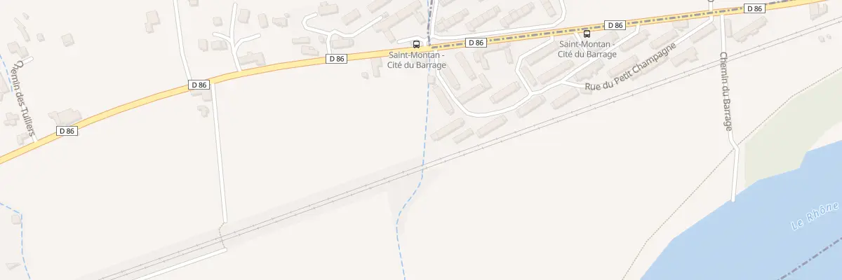 Plan du 5249 Grand Champagne à Saint-Montan