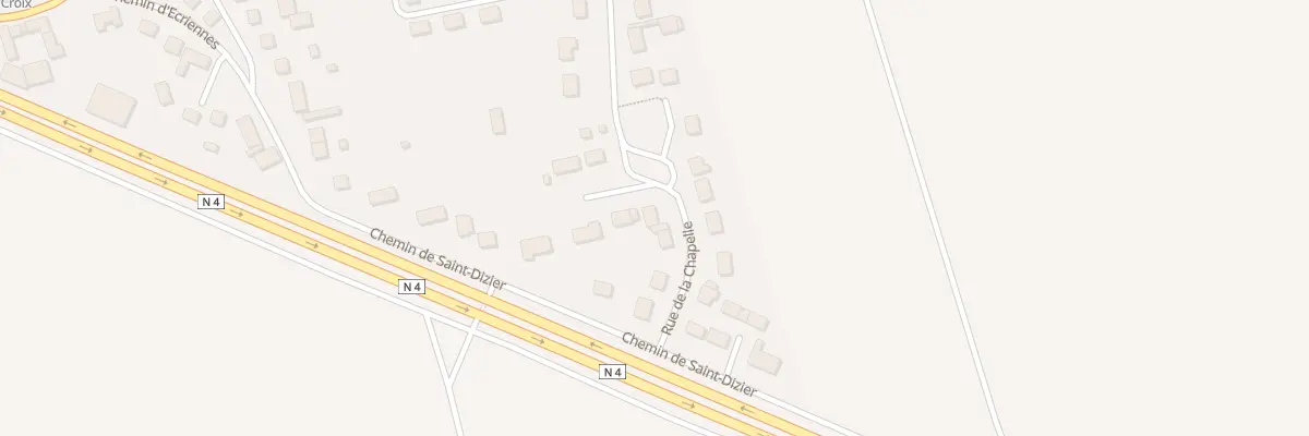Plan du 37 Rue de la Chapelle à Vauclerc