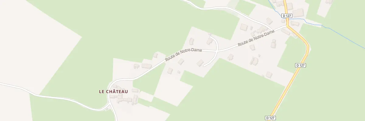 Plan du 5161 Notre Dame à Savigny-sur-Grosne