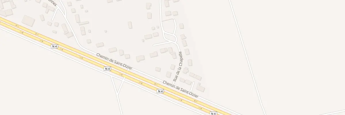 Plan du 39 Rue de la Chapelle à Vauclerc