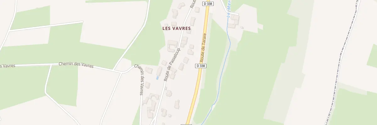 Plan du 350 Rte des Passeloup à Porte des Pierres Dorées