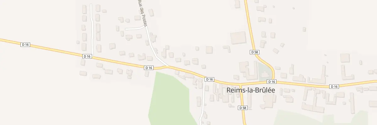 Plan du 14 Rue De La Liberation à Reims-la-Brûlée