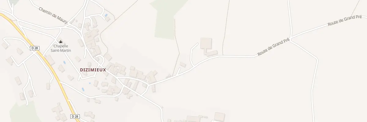 Plan du 185 Rte de Grand Pre à Longes