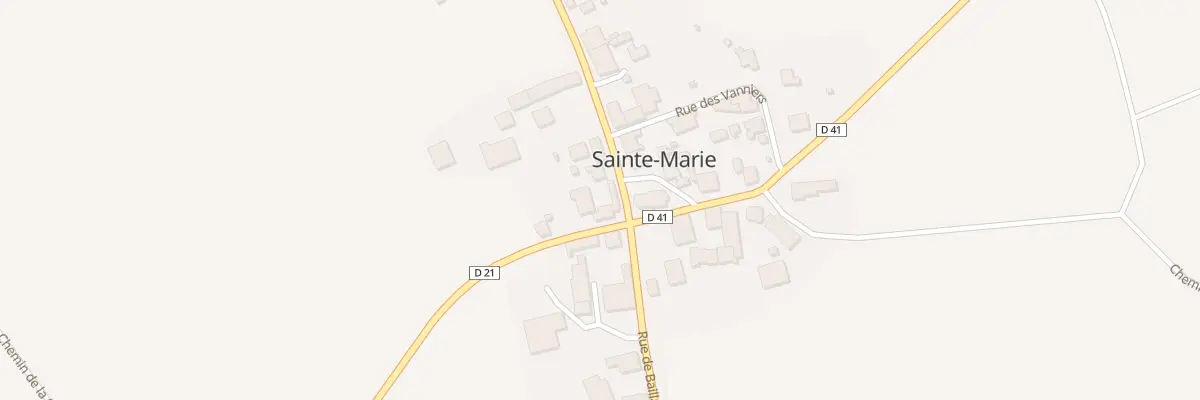 Plan du 1 Rue des Ejours à Sainte-Marie