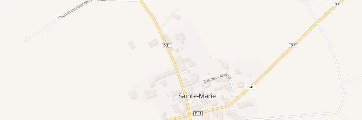 Plan du 16 Rue des Ejours à Sainte-Marie