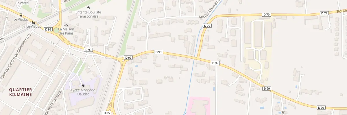 Plan du 9045 Rte de Saint Remy à Tarascon