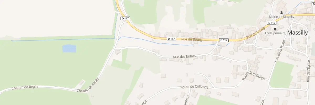 Plan du 4 Rue des Jarlats à Massilly