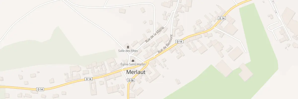 Plan du 4 Rue Maurice Bidaut à Merlaut