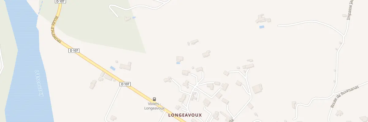 Plan du 171 Imp de Longeavoux Nord à Viviers