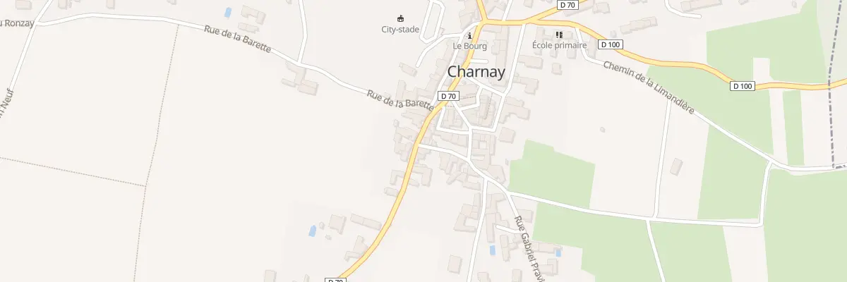 Plan du 5 La Chere Amie à Charnay